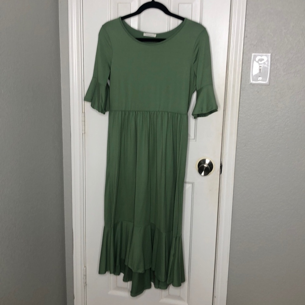 Mid length dress